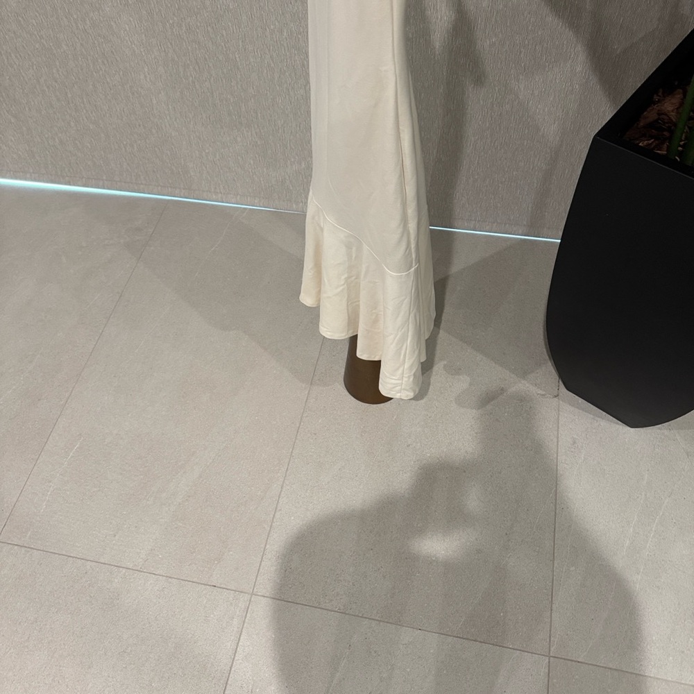 Amanda Uprichard Parker Cocktail Dress Ivory Small - Picture 7 of 11